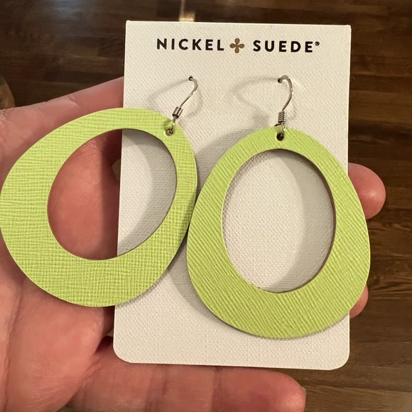 Nickel & Suede Citrus Lime Willows, size medium. Brand new . - Picture 2 of 2